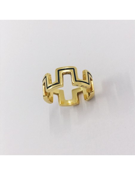 Anillo Puig Doria en oro amarillo