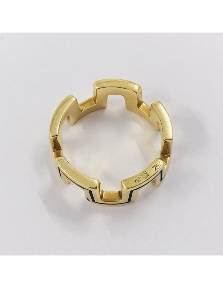 Anillo Puig Doria en oro amarillo