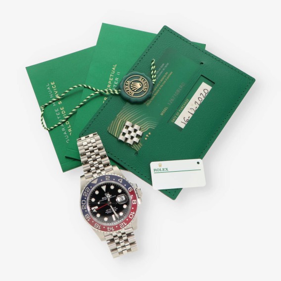 ROLEX GMT Pepsi 126710BLRO NÂº1J887863