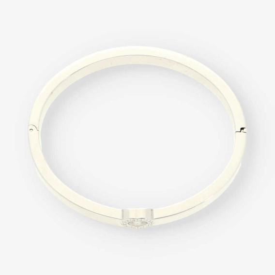 Pulsera oro bl. CHOPARD Happy Diamonds