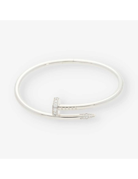 Pulsera CARTIER oro blanco y bri