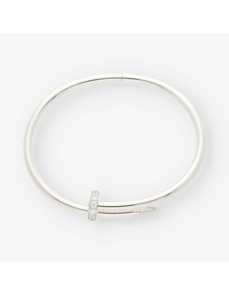 Pulsera CARTIER oro blanco y bri