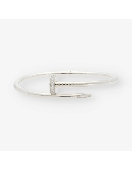 Pulsera CARTIER oro blanco y bri