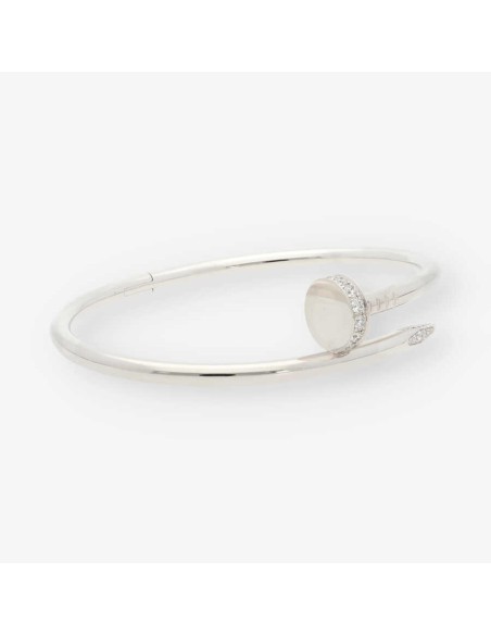 Pulsera CARTIER oro blanco y bri