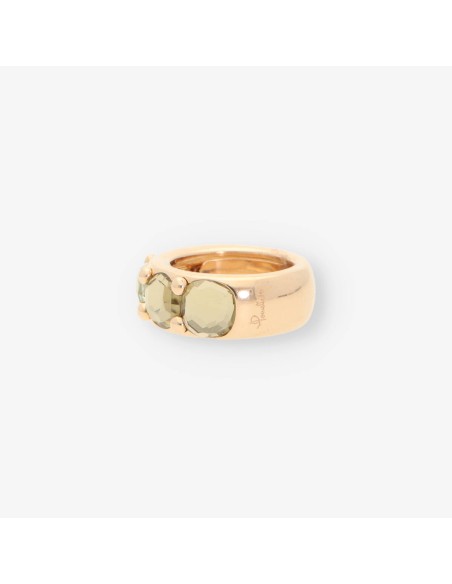 Anillo oro y piedras POMELLATO