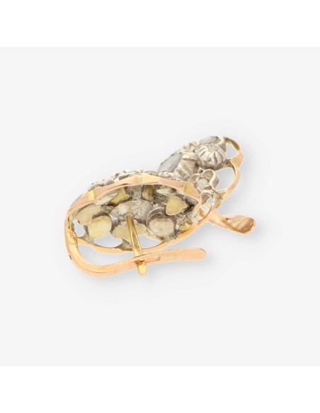 Pendientes Vintage oro y diamantes