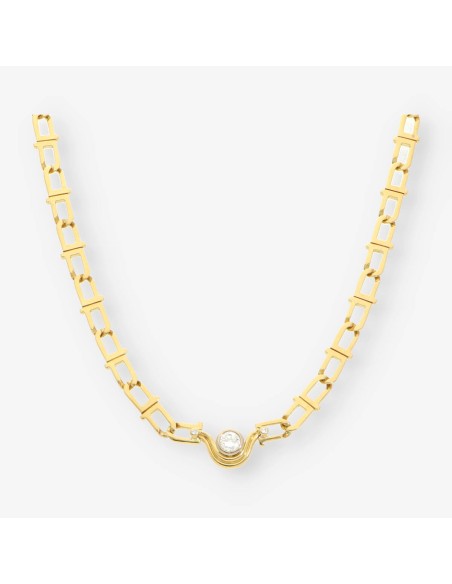 Gargantilla oro y bri PUIG DORIA