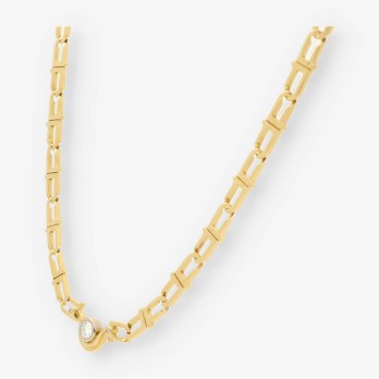 Gargantilla oro y bri PUIG DORIA 2