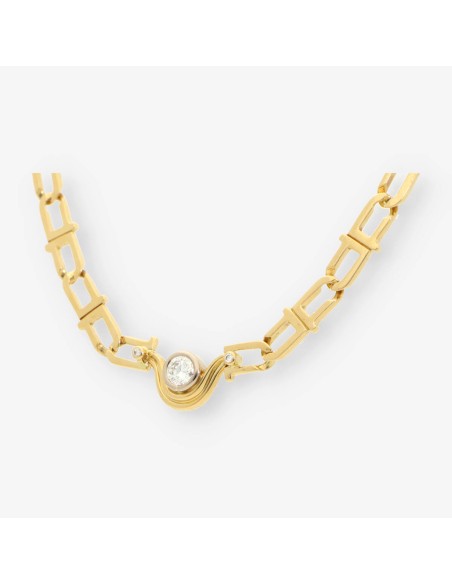 Gargantilla oro y bri PUIG DORIA