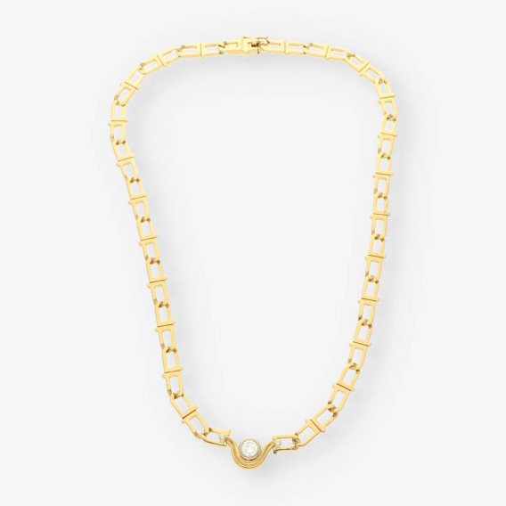 Gargantilla oro y bri PUIG DORIA