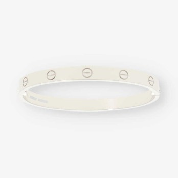 Pulsera oro blanco Love CARTIER