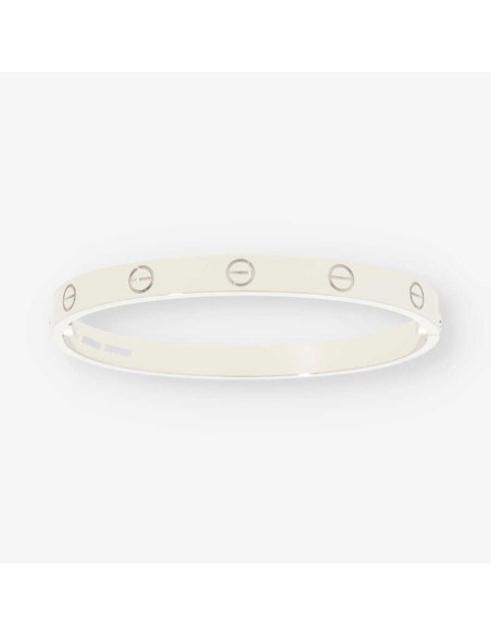 Pulsera oro blanco Love CARTIER
