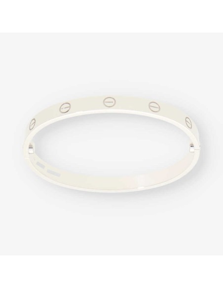 Pulsera oro blanco Love CARTIER