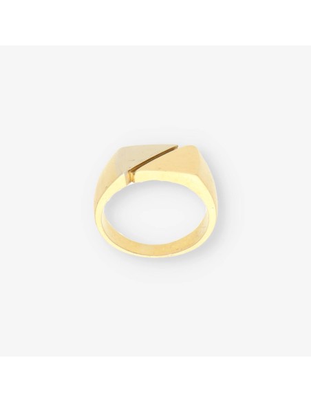 Anillo sello oro