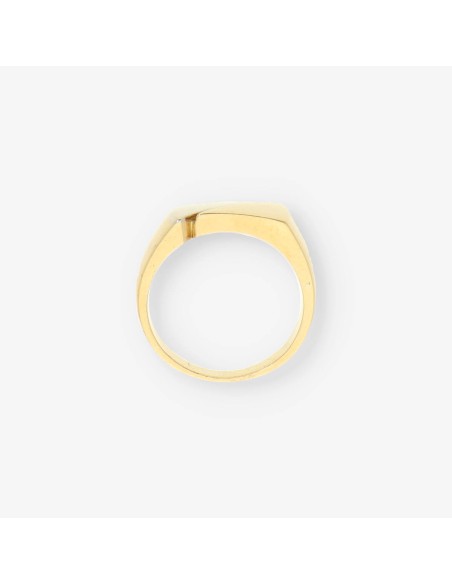 Anillo sello oro