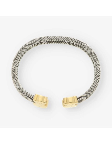 Esclava acero y oro TOUS