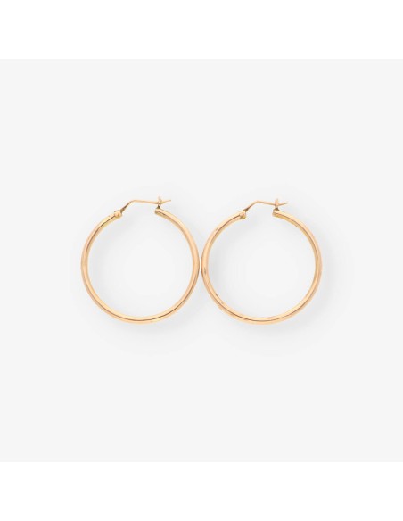 Pendientes aros oro