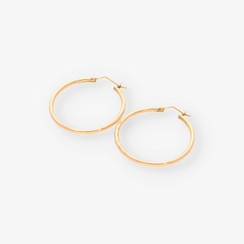 Pendientes aros oro 2