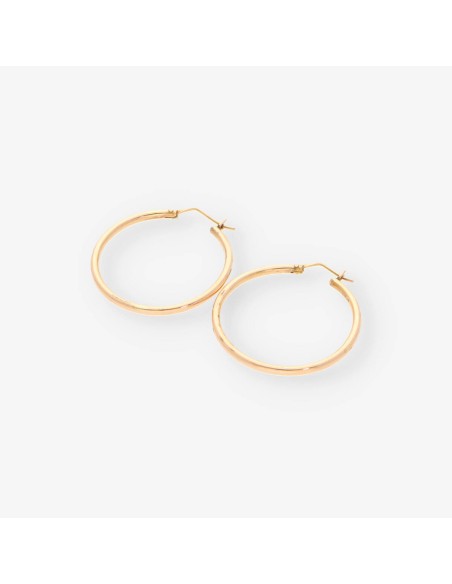 Pendientes aros oro