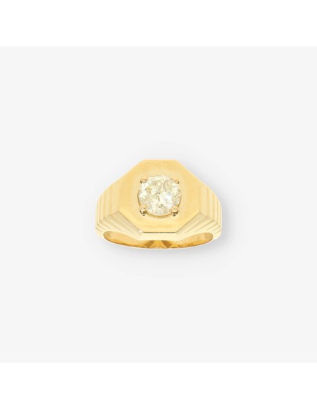 Anillo oro y bri aprox. 1,8 Qt