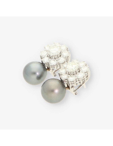 Roseton oro blanco, bri y perla tahitÃ­