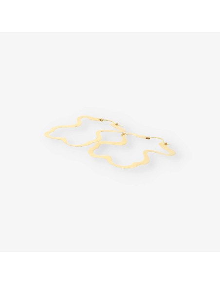 Pendientes silueta Oso oro TOUS