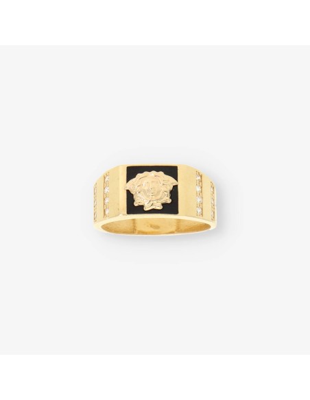 Anillo oro diseÃ±o Versace