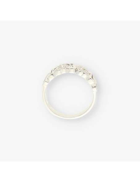 Anillo or blanco y bri TOUS