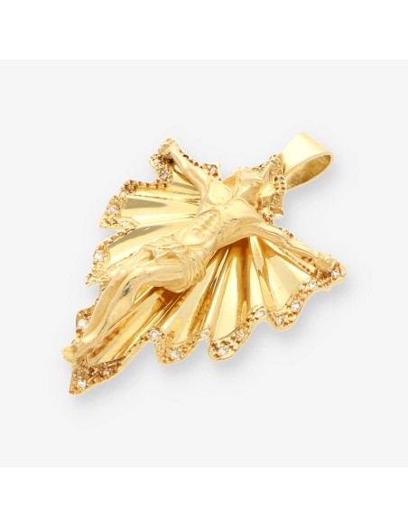 Colgante Cristo oro