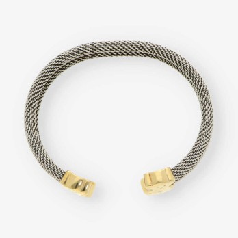 Esclava Oso acero y oro TOUS 2