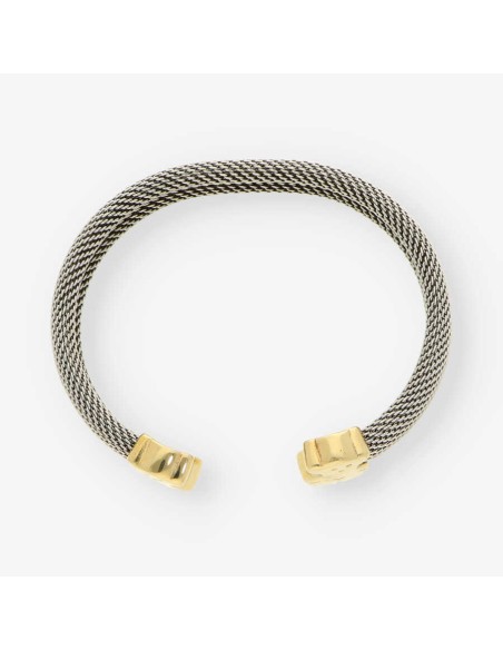 Esclava Oso acero y oro TOUS