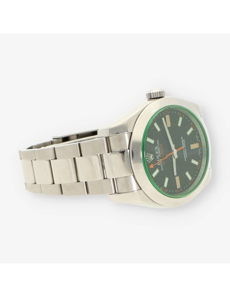 ROLEX acero MILGAUS 116400GV NÂºV931956
