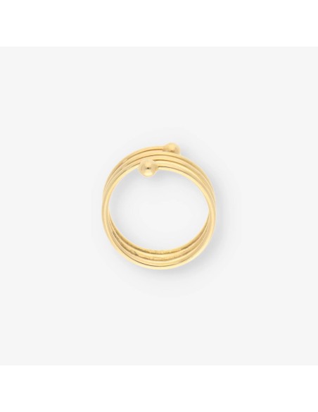 Anillo tres vueltas oro