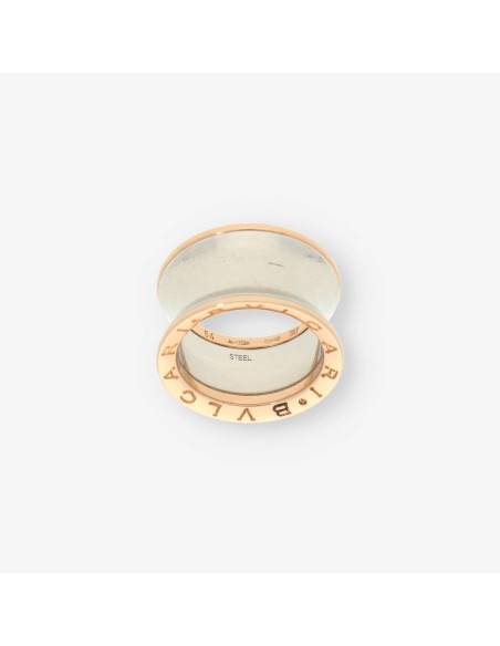 Anillo acero/oro BULGARI