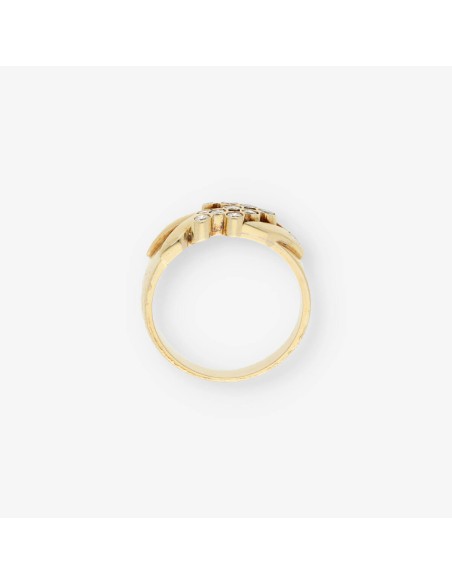 Anillo en oro 18kt con brillante