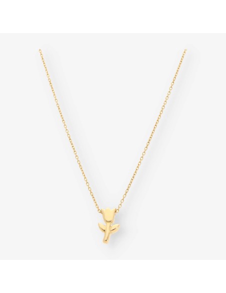 Gargantilla tulipÃ¡n oro TOUS