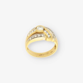 Anillo oro y bri 2