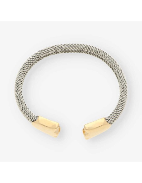 Esclava tulipÃ¡n acero/oro TOUS