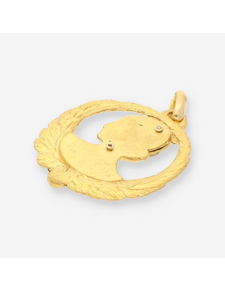 Colgante oro y bri tipo Masriera