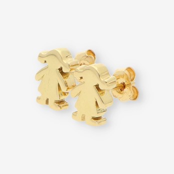 Pendientes niÃ±a oro TOUS 2