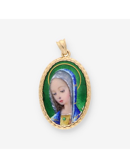 Medalla oro y esmalte