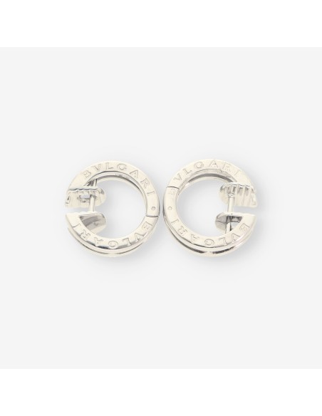 Pendientes oro blanco Bzero BVLGARI