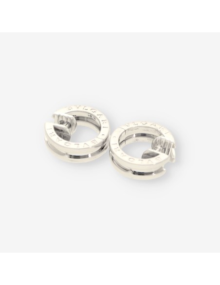 Pendientes oro blanco Bzero BVLGARI