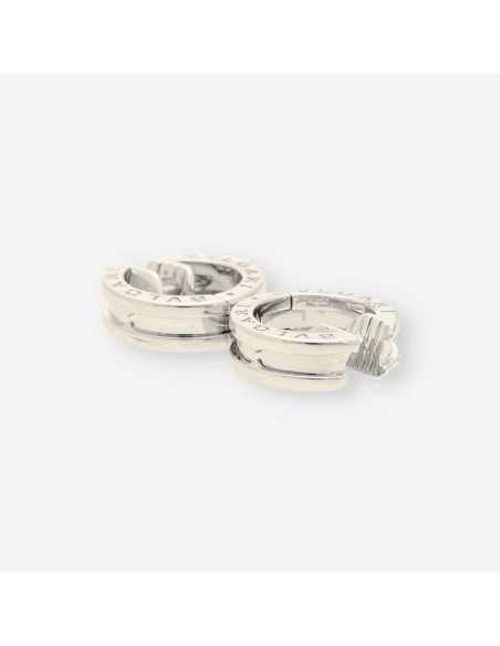 Pendientes oro blanco Bzero BVLGARI