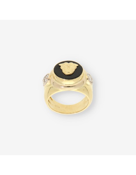 Anillo oro Versace
