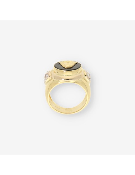 Anillo oro Versace