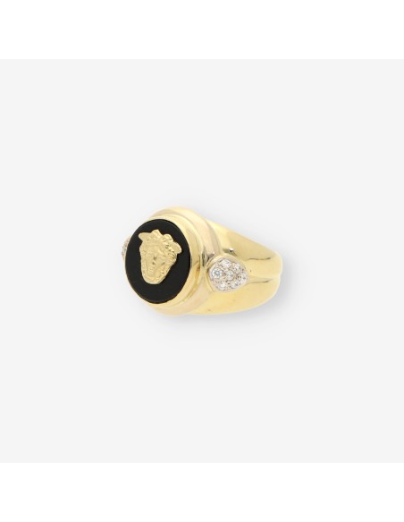 Anillo oro Versace