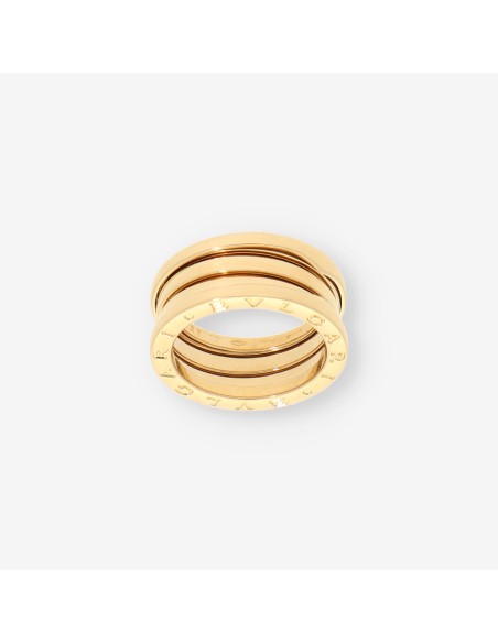 Anillo oro BULGARI tres bandas 53