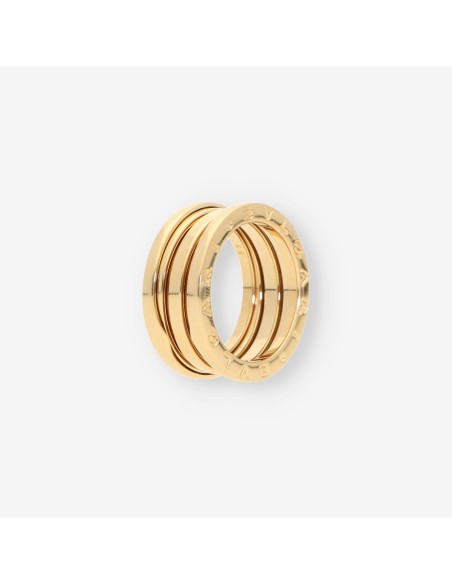 Anillo oro BULGARI tres bandas 53