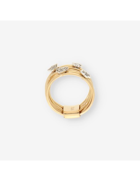 Anillo oro y bri TOUS